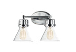 Maxim Seafarer 2-Light Bath Vanity With Bulbs Model: 26112CDPC/BUI