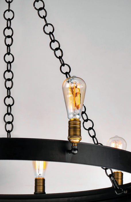 Maxim Noble 16-Light Chandelier Model: 26277BKNAB