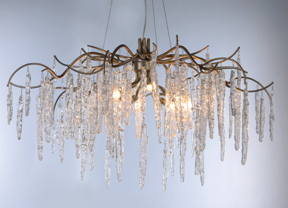 Maxim Willow 8-Light Chandelier Model: 26284ICSG