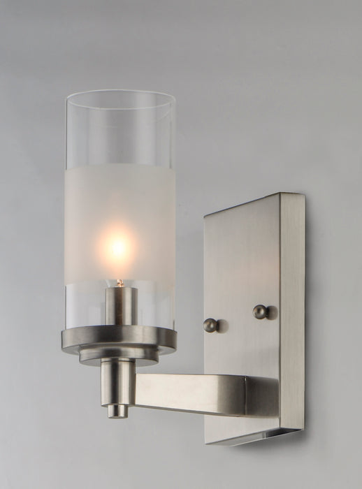 Maxim Crescendo 1-Light Wall Sconce Model: 26321CLFTSN