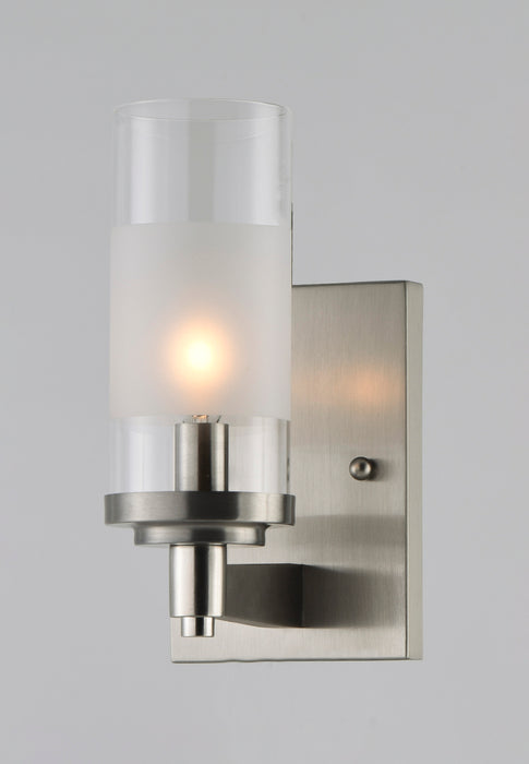 Maxim Crescendo 1-Light Wall Sconce Model: 26321CLFTSN