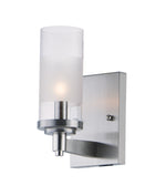 Maxim Crescendo 1-Light Wall Sconce Model: 26321CLFTSN