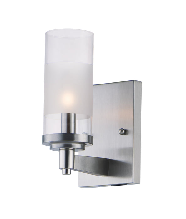 Maxim Crescendo 1-Light Wall Sconce Model: 26321CLFTSN