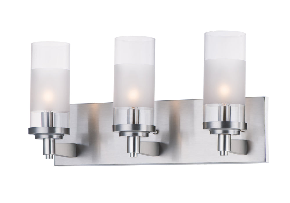 Maxim Crescendo 3-Light Bath Vanity Model: 26323CLFTSN