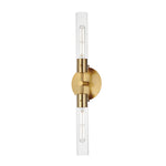 Maxim Equilibrium 2-Light Wall Sconce Model: 26370CLNAB