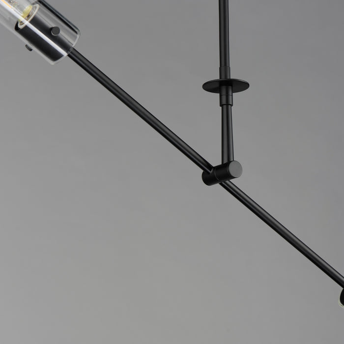 Maxim Equilibrium 2-Light Pendant Model: 26372CLBK