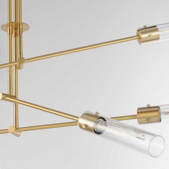 Maxim Equilibrium 6-Light Pendant Model: 26376CLNAB