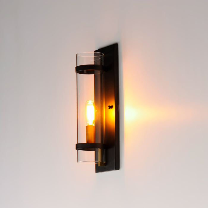 Maxim Capitol 1-Light Wall Sconce Model: 2640BKAB