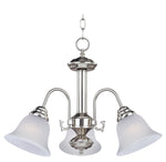 Maxim Malaga 3-Light Chandelier Model: 2697FTSN