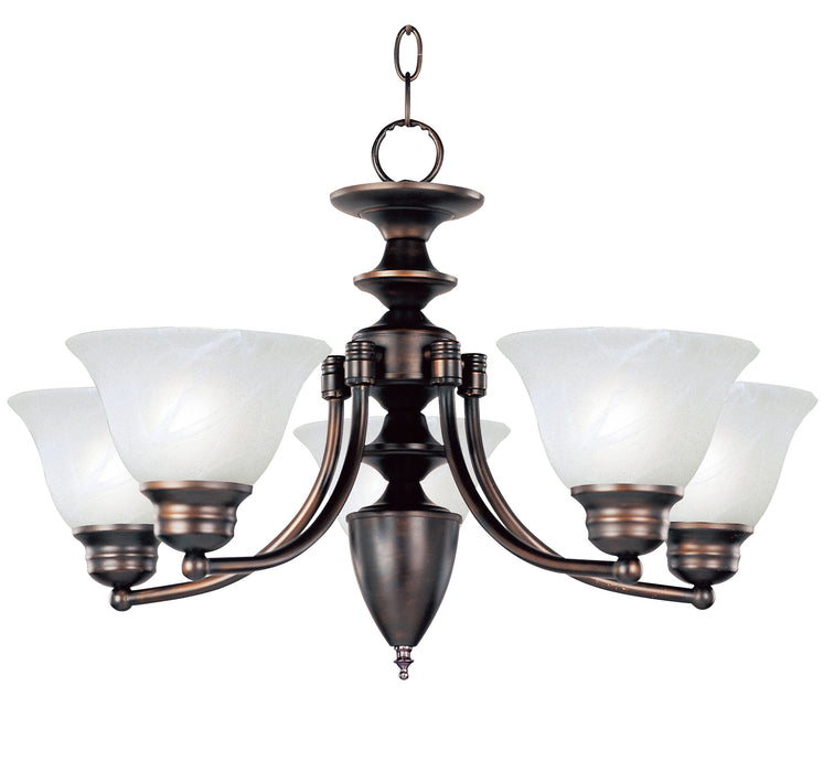 Maxim Malaga 5-Light Chandelier Model: 2699MROI