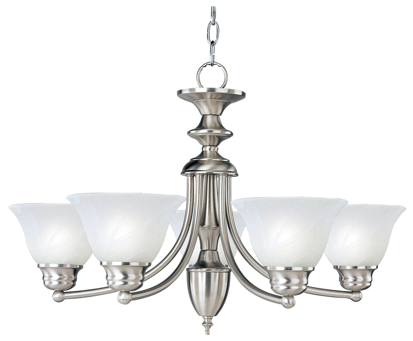 Maxim Malaga 5-Light Chandelier Model: 2699MRSN