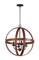 Maxim Compass 4-Light Pendant Model: 27574APBK