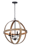 Maxim Compass 4-light Pendant Model: 27574BWBK