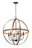 Maxim Compass 6-Light Pendant Model: 27576BWBK