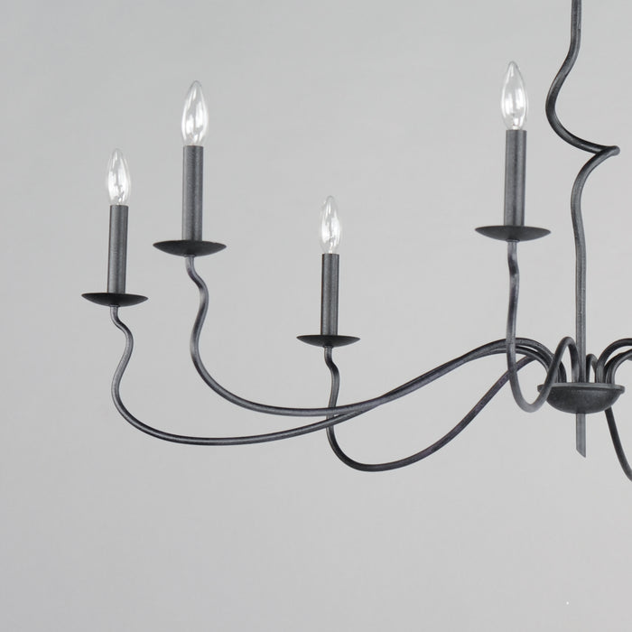 Maxim Padrona 8-Light Chandelier Model: 27708BO