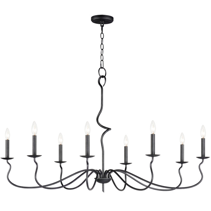 Maxim Padrona 8-Light Chandelier Model: 27708BO