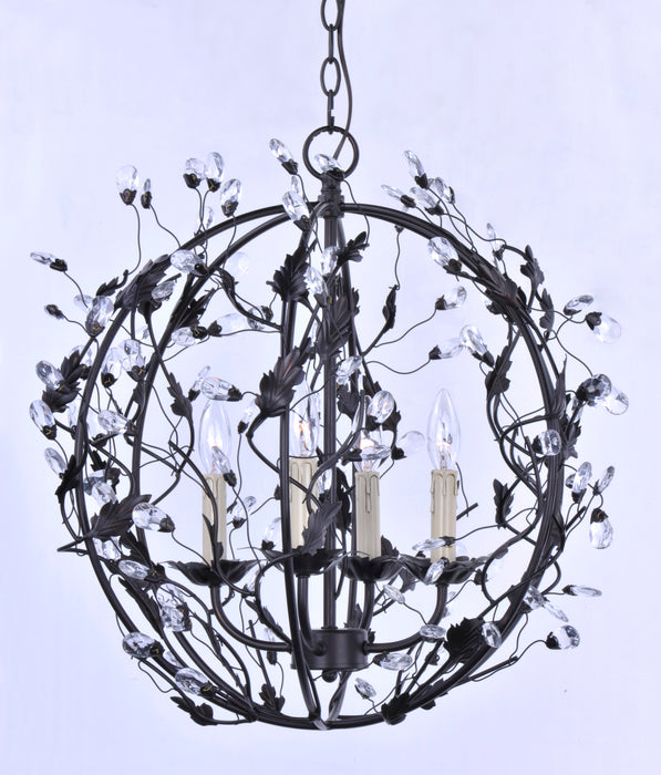 Maxim Elegante 3-Light Chandelier Model: 2850OI