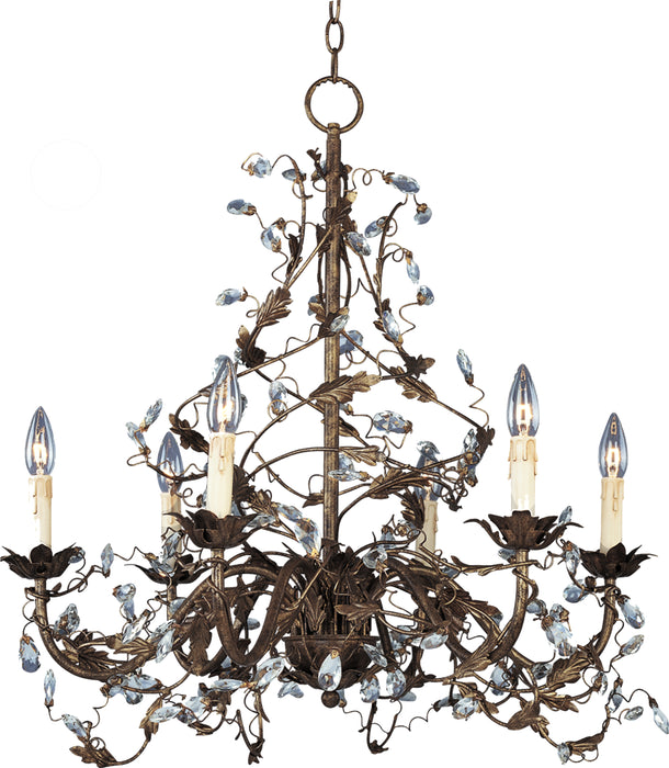 Maxim Elegante 6-Light Chandelier Model: 2851OI