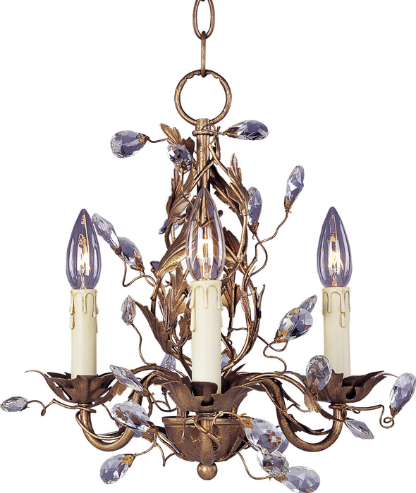 Maxim Elegante 3-Light Chandelier Model: 2855EG