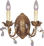 Maxim Elegante 2-Light Wall Sconce Model: 2857EG