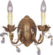 Maxim Elegante 2-Light Wall Sconce Model: 2857EG