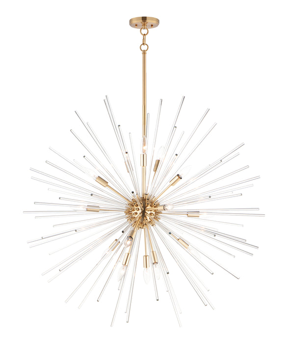 Maxim Polaris 16-Light Pendant Model: 28666CLSBR