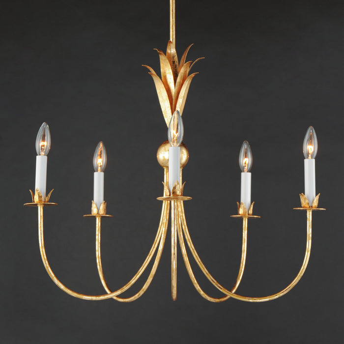 Maxim Paloma 5-Light Chandelier Model: 2885GL