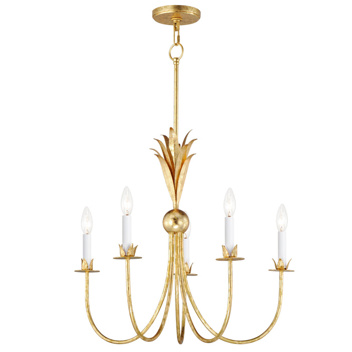 Maxim Paloma 5-Light Chandelier Model: 2885GL