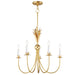 Maxim Paloma 5-Light Chandelier Model: 2885GL