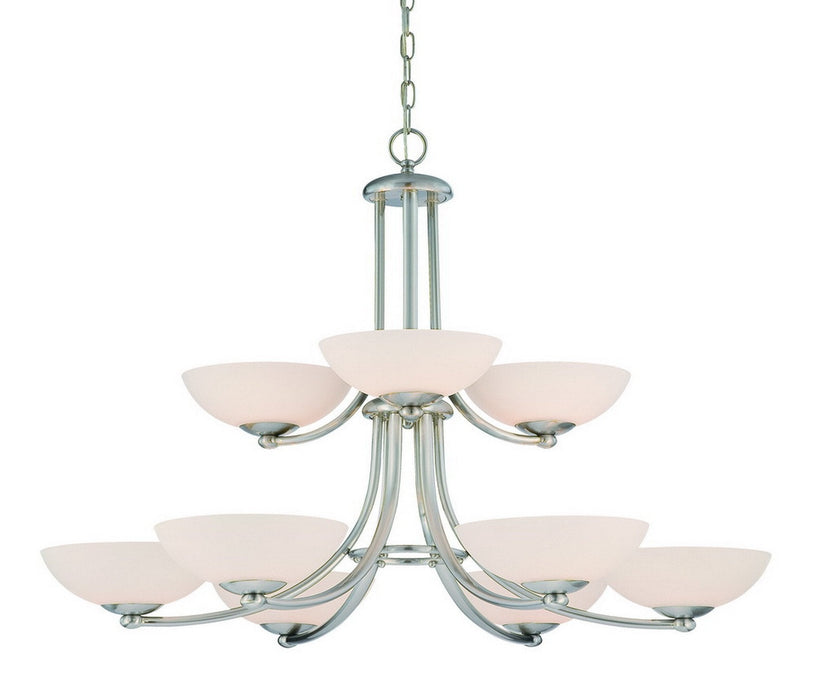 2902-09 Dolan Designs Rainier 9 Light Chandelier