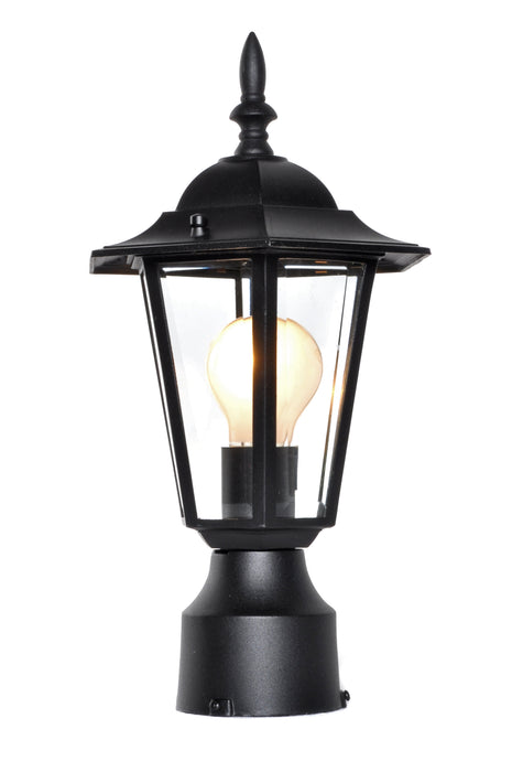 Maxim Builder Cast 1-Light Outdoor Pole/Post Lantern Model: 3001CLBK