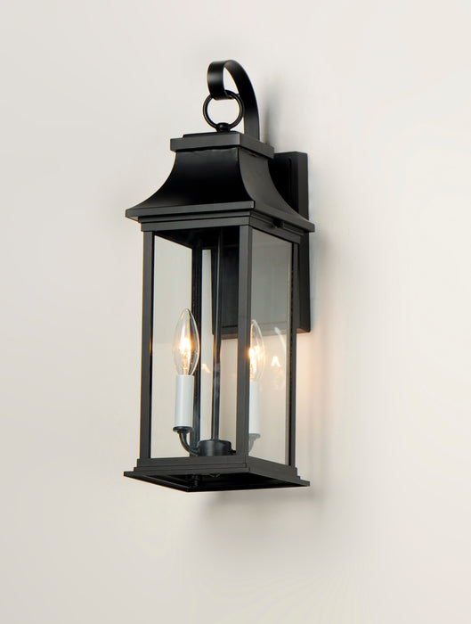 Maxim Vicksburg 2-Light Medium Outdoor Wall Sconce Model: 30023CLBK