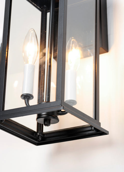 Maxim Vicksburg 2-Light Medium Outdoor Wall Sconce Model: 30023CLBK