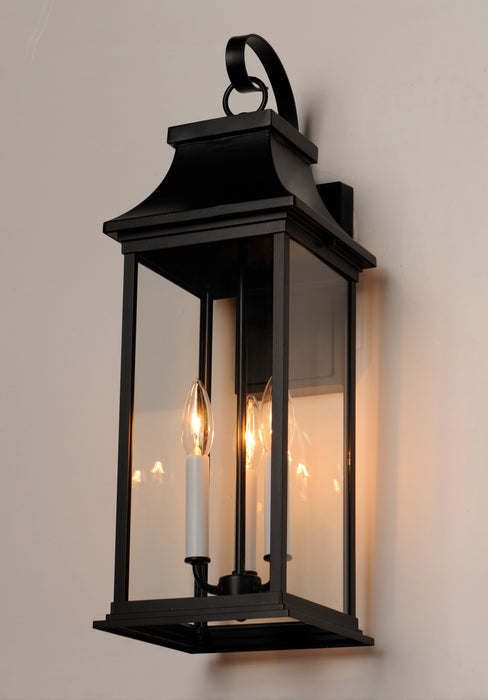 Maxim Vicksburg 3-Light Large Outdoor Wall Sconce Model: 30024CLBK