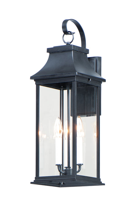 Maxim Vicksburg 3-Light Large Outdoor Wall Sconce Model: 30024CLBK