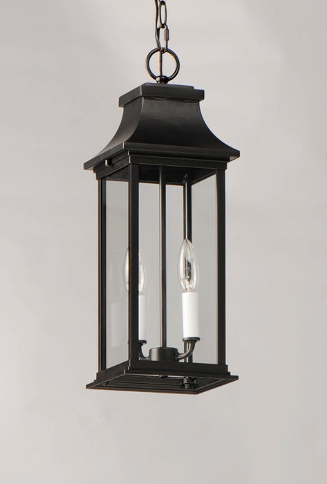 Maxim Vicksburg 2-Light Outdoor Hanging Lantern Model: 30029CLBK