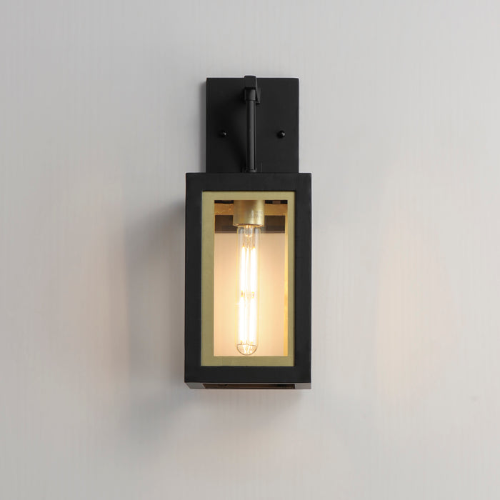 Maxim Neoclass 1-Light Outdoor Sconce Model: 30052CLBKGLD