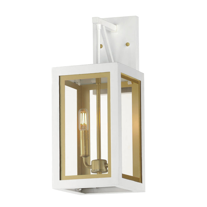 Maxim Neoclass 3-Light Outdoor Sconce Model: 30054CLWTGLD