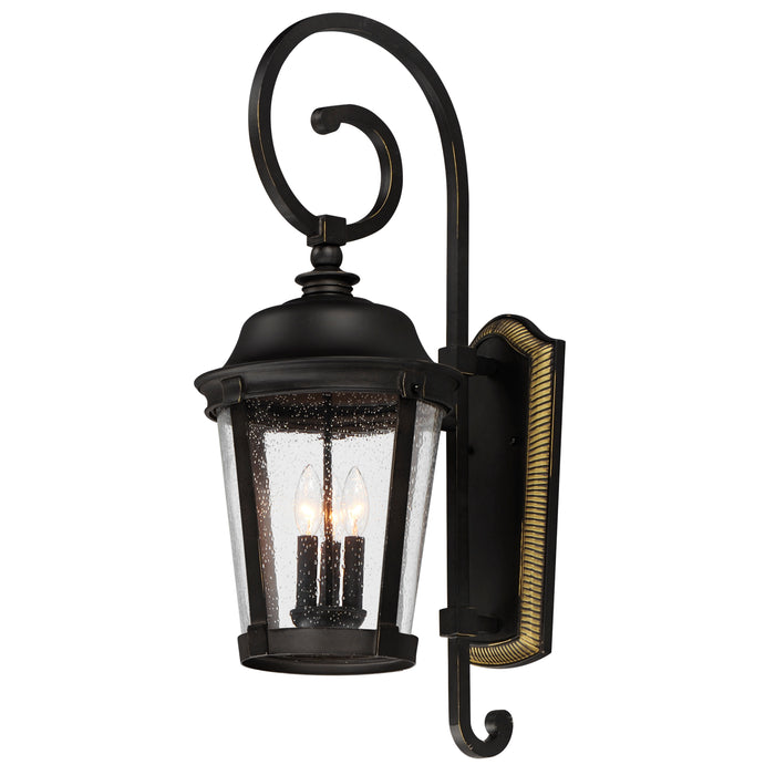 Maxim Dover Cast 3-Light Outdoor Wall Lantern Model: 3025CDBZ