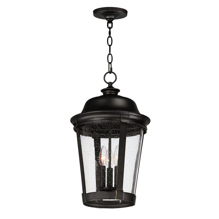 Maxim Dover Cast 3-Light Outdoor Hanging Lantern Model: 3029CDBZ