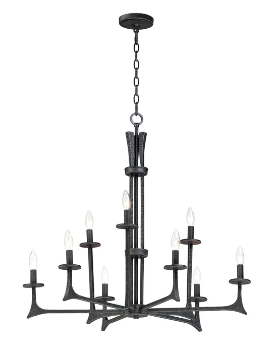 Maxim Anvil 9-Light Chandelier Model: 30306NI