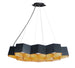 Maxim Honeycomb 10-Light LED Chandelier Model: 30338BKGLD