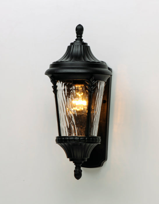 Maxim Sentry 1-Light Outdoor Wall Sconce Model: 3053WGBK