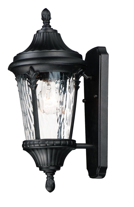 Maxim Sentry 1-Light Outdoor Wall Sconce Model: 3053WGBK