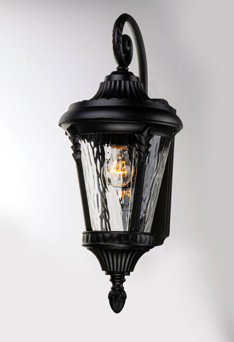 Maxim Sentry 1-Light Outdoor Wall Sconce Model: 3054WGBK