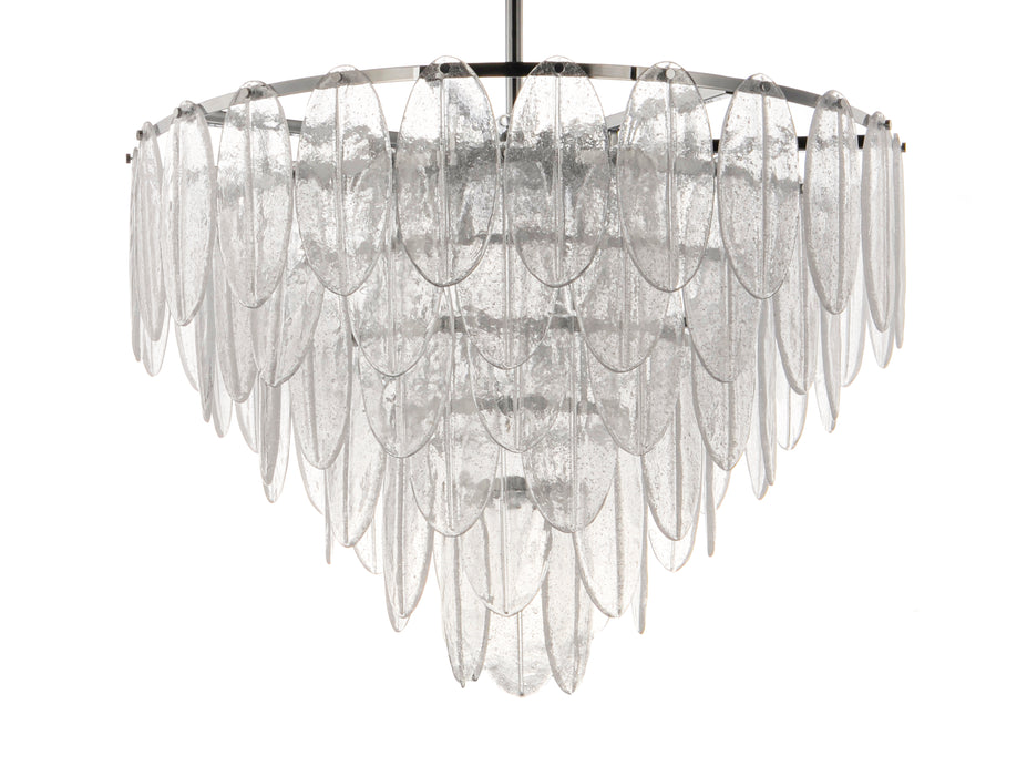 Maxim Glacier 19-Light Chandelier Model: 30737CLWTPC