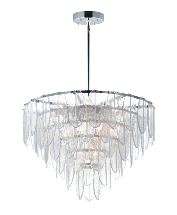 Maxim Glacier 19-Light Chandelier Model: 30737CLWTPC