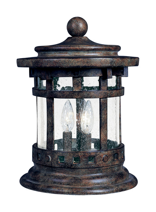 Maxim Santa Barbara Cast 3-Light Outdoor Deck Lantern Model: 3132CDSE