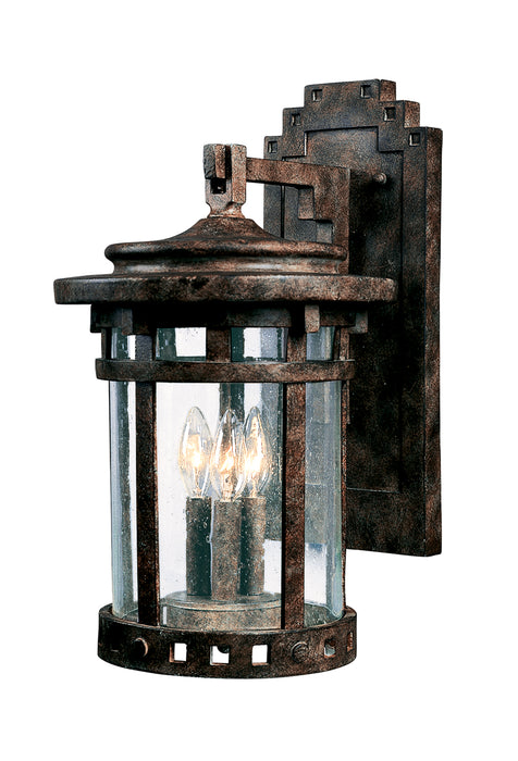 Maxim Santa Barbara Cast 3-Light Outdoor Wall Lantern Model: 3135CDSE