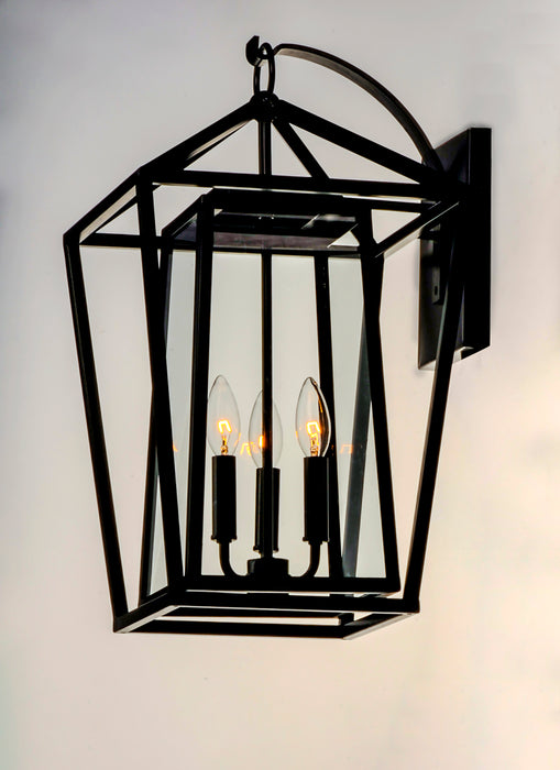 Maxim Artisan 3-Light Outdoor Wall Sconce Model: 3176CLBK